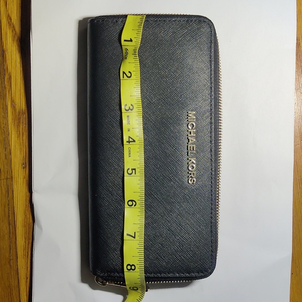 MK zip around wallet